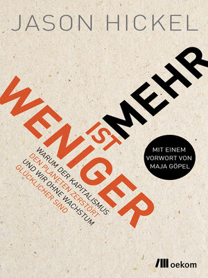 cover image of Weniger ist mehr